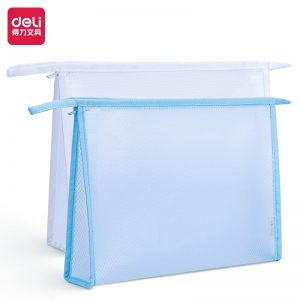 Папка на молнии Deli 72466 A4 пластик ассорти