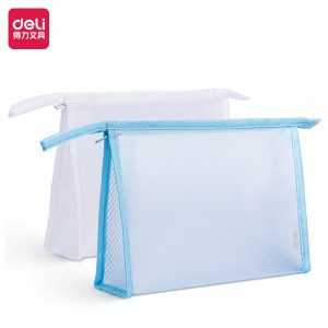 Папка на молнии Deli 72467 A5 пластик ассорти