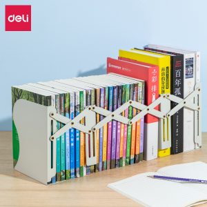 Подставка для книг 78630Grey 3 отдел. расширяемый 114мм-480мм высота 190мм серый металл