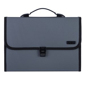 Папка-портфель Deli Extend E5556 12 отдел. A4 полипропилен 1.05мм