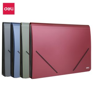 Папка на резинке Deli Start E5551 12 отдел. A4 полипропилен 0.75мм