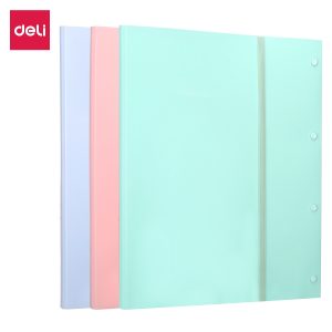Папка с 40 прозр.вклад. Deli EB02912 A3 ассорти