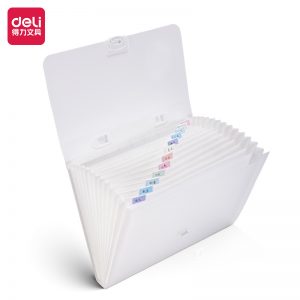 Папка-гармошка Deli 72541 A4 13 отдел. ассорти