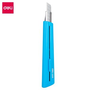 Нож канцелярский Deli E2038 RIO блистер синий