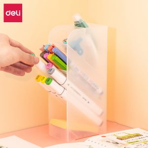 Подставка Deli 8932White для пишущих принадлежностей 5 отдел. 92.5×59×205мм полипропилен белый