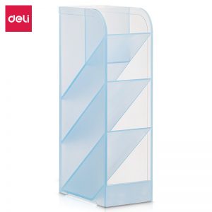 Подставка Deli 8932Blue для пишущих принадлежностей 5 отдел. 92.5×59×205мм полипропилен синий