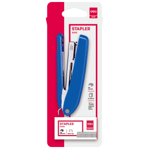 Степлер Deli E0282 Start N10 (15листов) ассорти 50скоб коробка