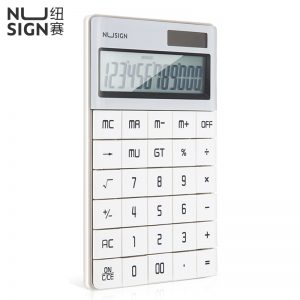 Калькулятор настольный Deli NuSign ENS041-white 12-разрядный белый 165*103*15