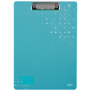 Папка-планшет Deli EF75632 AURORA A4 полипропилен синий