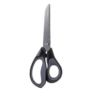 Ножницы Deli E77762Black офисные 210мм ТПЭ сталь черный блистер