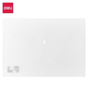 Конверт на кнопке Deli EF10512 AURORA A4 полипропилен 0.12мм прозрачный