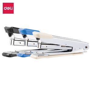 Степлер Deli E0224N Essential N10 (15листов) ассорти 50скоб коробка