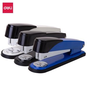 Степлер Deli E0314 24/6 24/8 26/6 (50листов) ассорти 150скоб металл коробка