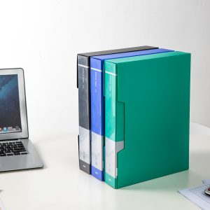 Папка с 80 прозр.вклад. Deli Start Plus E5006 A4 полипропилен 1мм ассорти