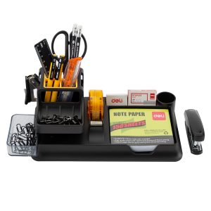 Органайзер настольный Deli E38252A 260x103x150мм черный