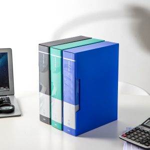 Папка с 100 прозр.вклад. Deli Start Plus E5007 A4 полипропилен 1мм ассорти