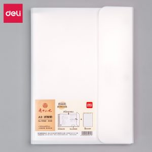 Папка с 20 прозр.вклад. Deli 72612 A3 полипропилен прозрачный