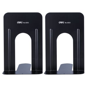 Подставка-ограничитель для книг Deli E9263 Essential 2шт цв.ассорт.