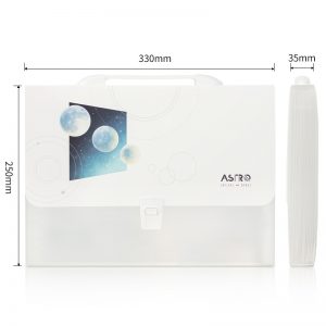 Папка-портфель Deli 72581 13 отдел. A4 полипропилен ассорти