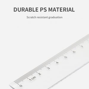 Линейка Deli E6260 пластик дл.60см прозрачный