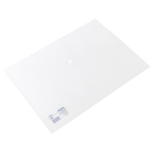 Конверт на кнопке Deli EF10412 AURORA A4 полипропилен 0.12мм прозрачный