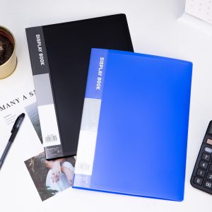 Папка с 30 прозр.вклад. Deli E38146 A4 полипропилен 0.55мм ассорти