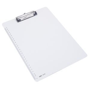 Папка-планшет Deli E9248 A4 полипропилен бежевый