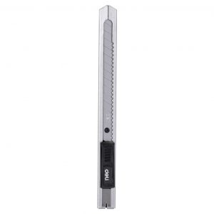 Нож канцелярский Deli E2058 шир. лез. 9мм сталь блистер