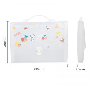 Папка-гармошка Deli 72563 A4 ассорти 13 отдел.