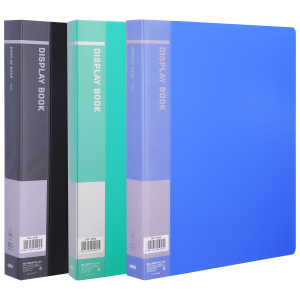 Папка с 60 прозр.вклад. Deli Start Plus E5005 A4 полипропилен 0.85мм ассорти