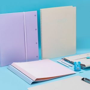 Папка с 40 прозр.вклад. Deli 72635 A3 полипропилен ассорти